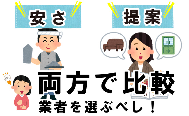 エコカラットを安さと提案で比較